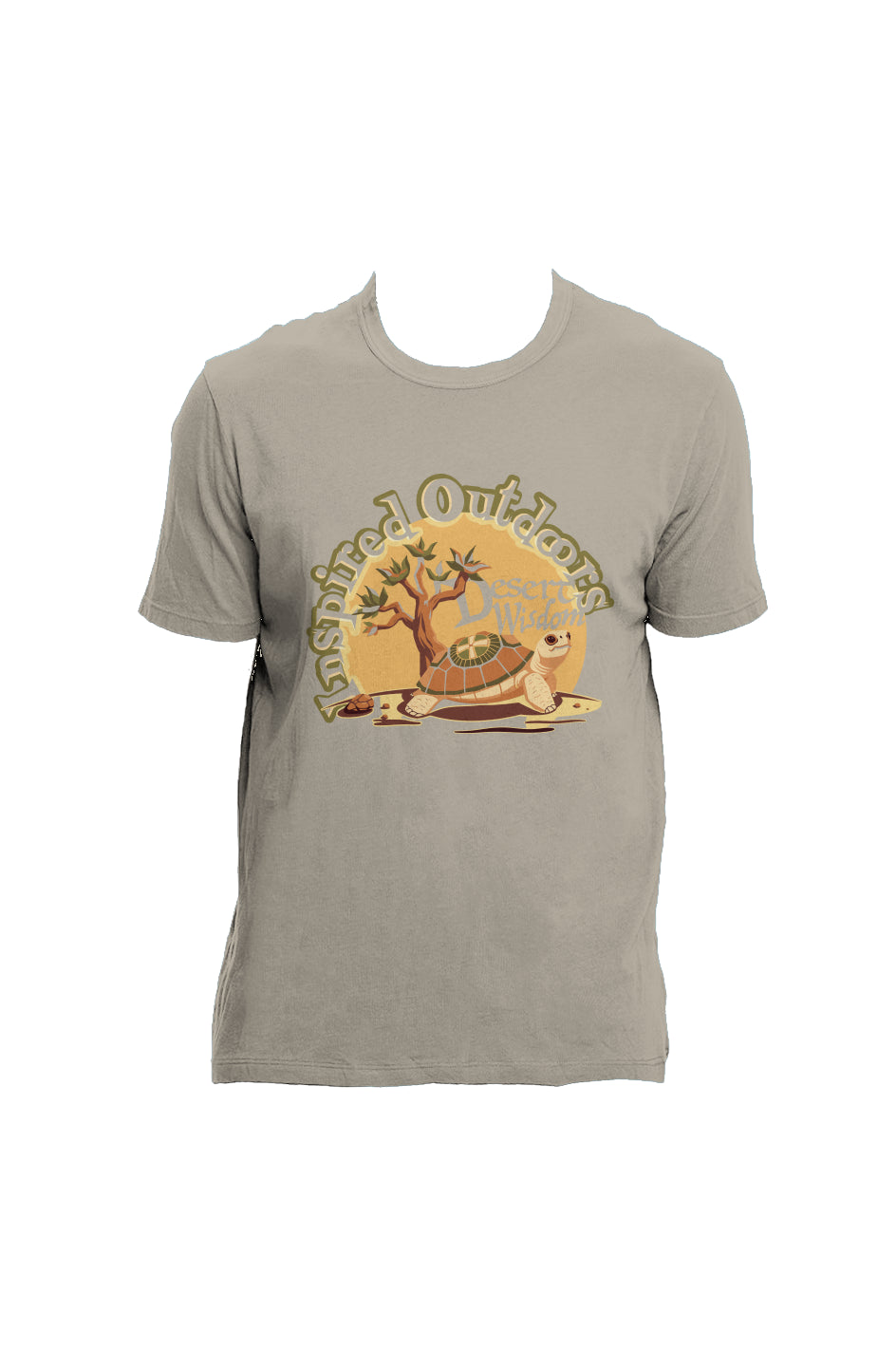 Desert Wisdom • Cotton Tee • Made in USA • Soft-Hand Graphic • Outdoor-Grade Cotton