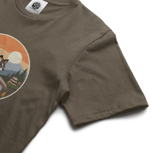 Cairn Peter Pika • Cotton Tee • Made in USA • Sour