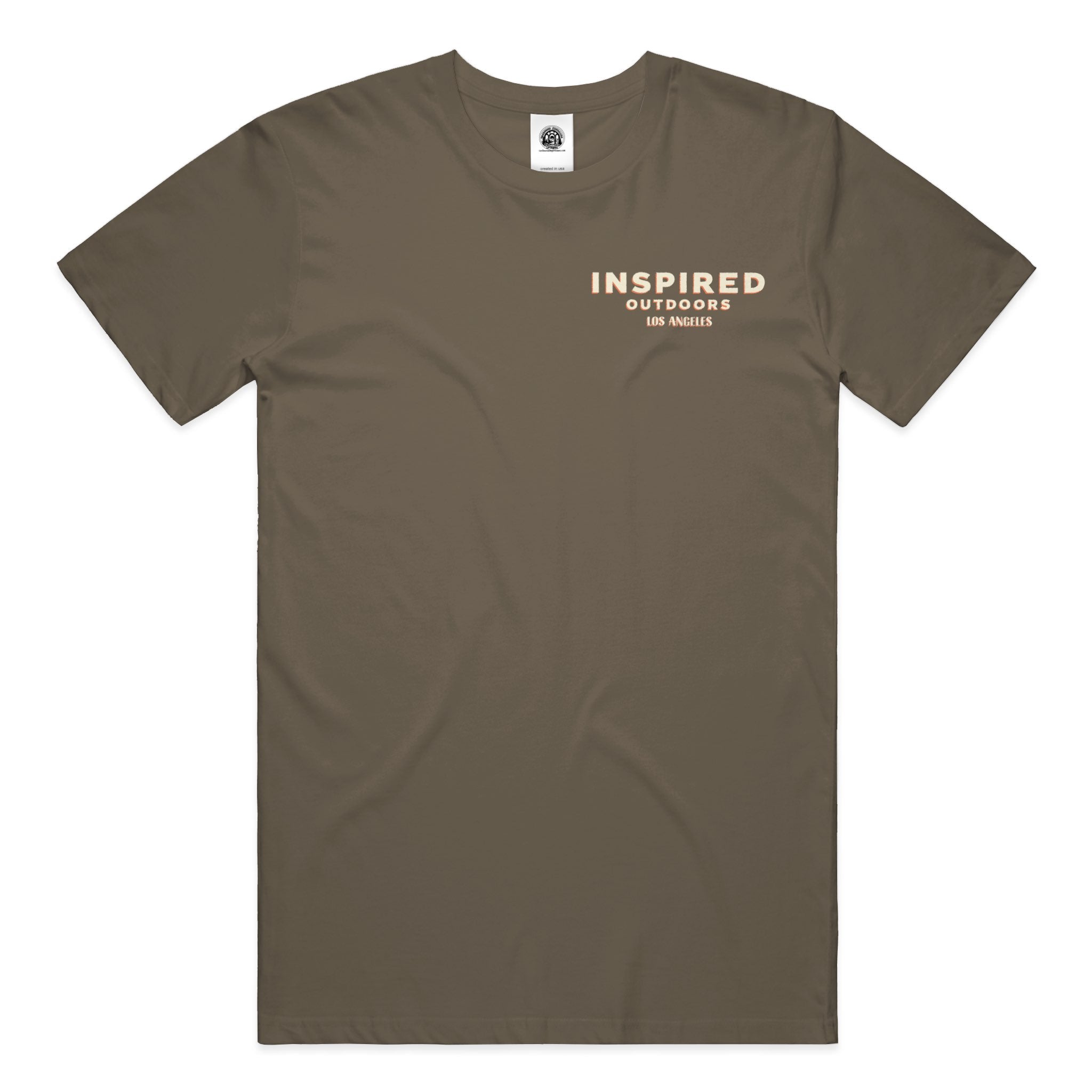 Righteous Ringtail • Front and Back • Cotton Tee • Made in USA • Ringspun Supima
