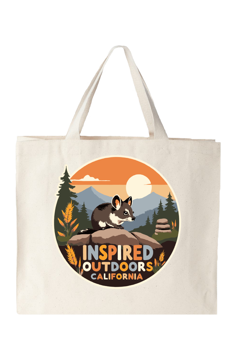 Sun Nor Moon Logo • Cotton Canvas Tote