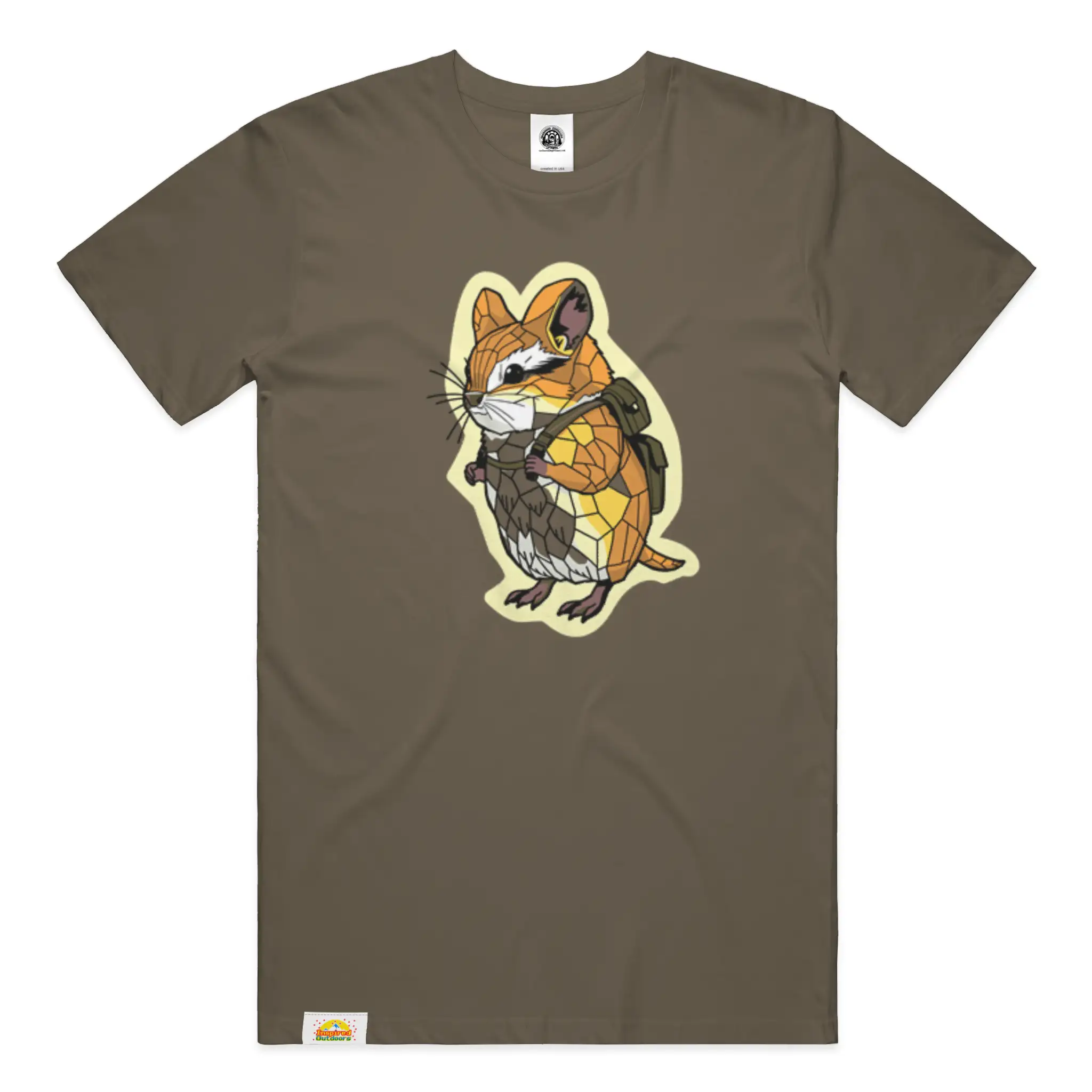 Poly Peter Pika • Cotton Tee • Special Edition • Made in USA • Printed Locally • Adventure-Ready Supima