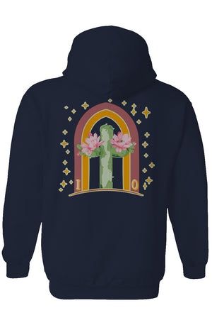 Cactus Cross * Cotton Hoodie * Made Locally
