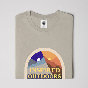 Moon and Sun Logo • Cotton Tee • Made in USA • Rin