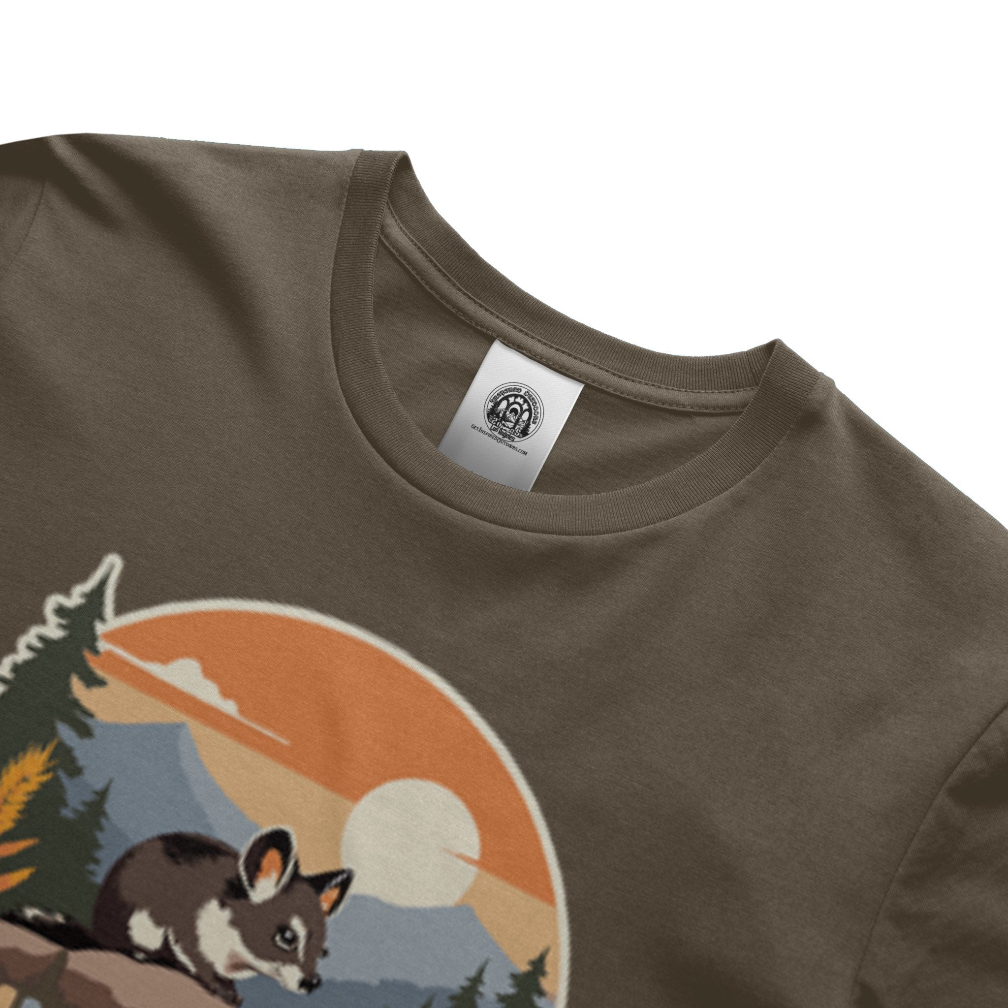 Cairn Peter Pika • Cotton Tee • Made in USA • Sour