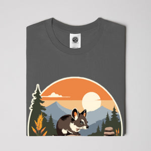 Cairn Peter Pika • Cotton Tee • Made in USA • Sour