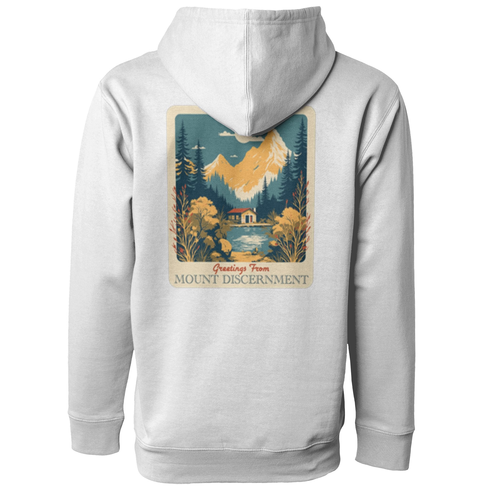 Mount Discernment • Front &amp; Back Print • Cotton Ho