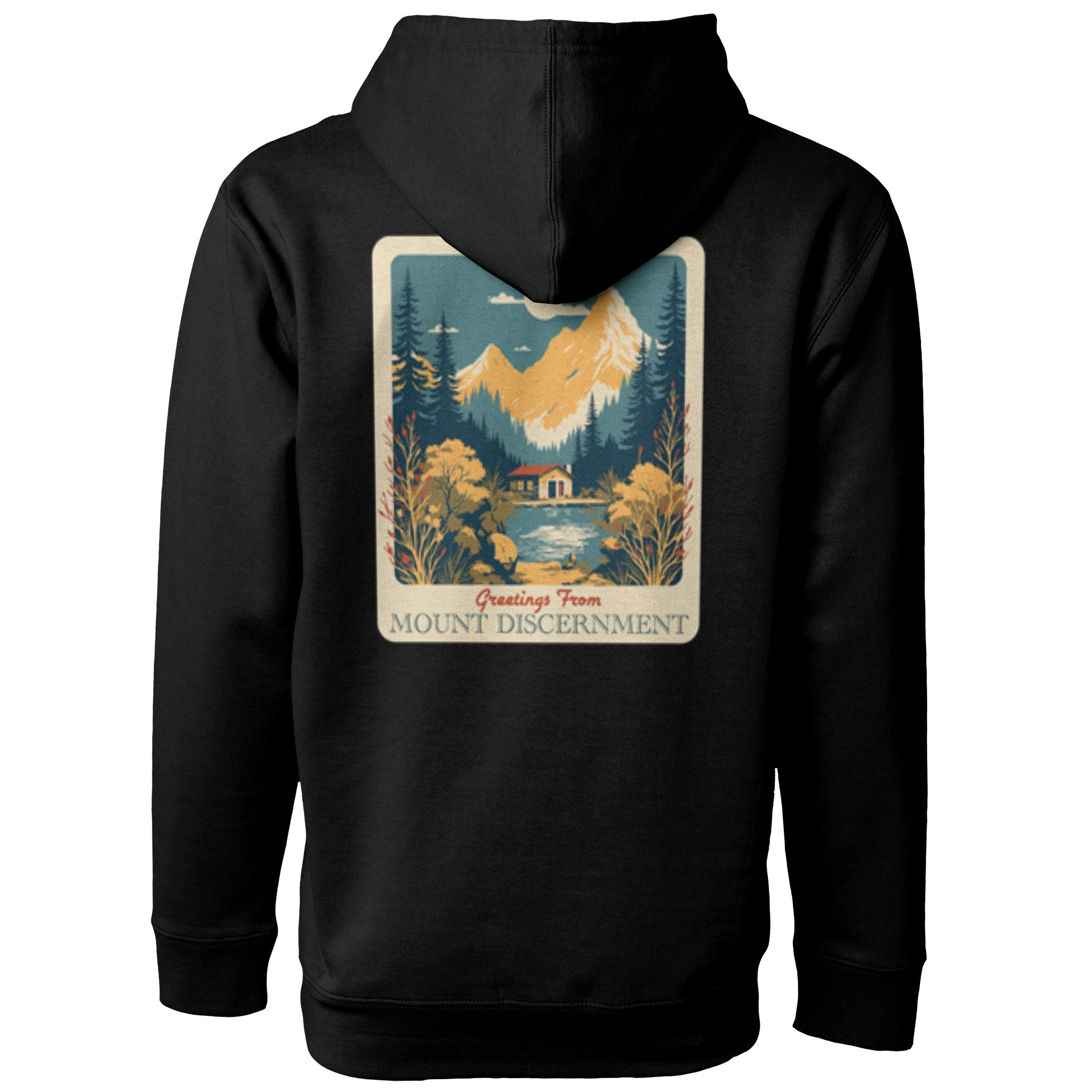 Mount Discernment • Front &amp; Back Print • Cotton Ho