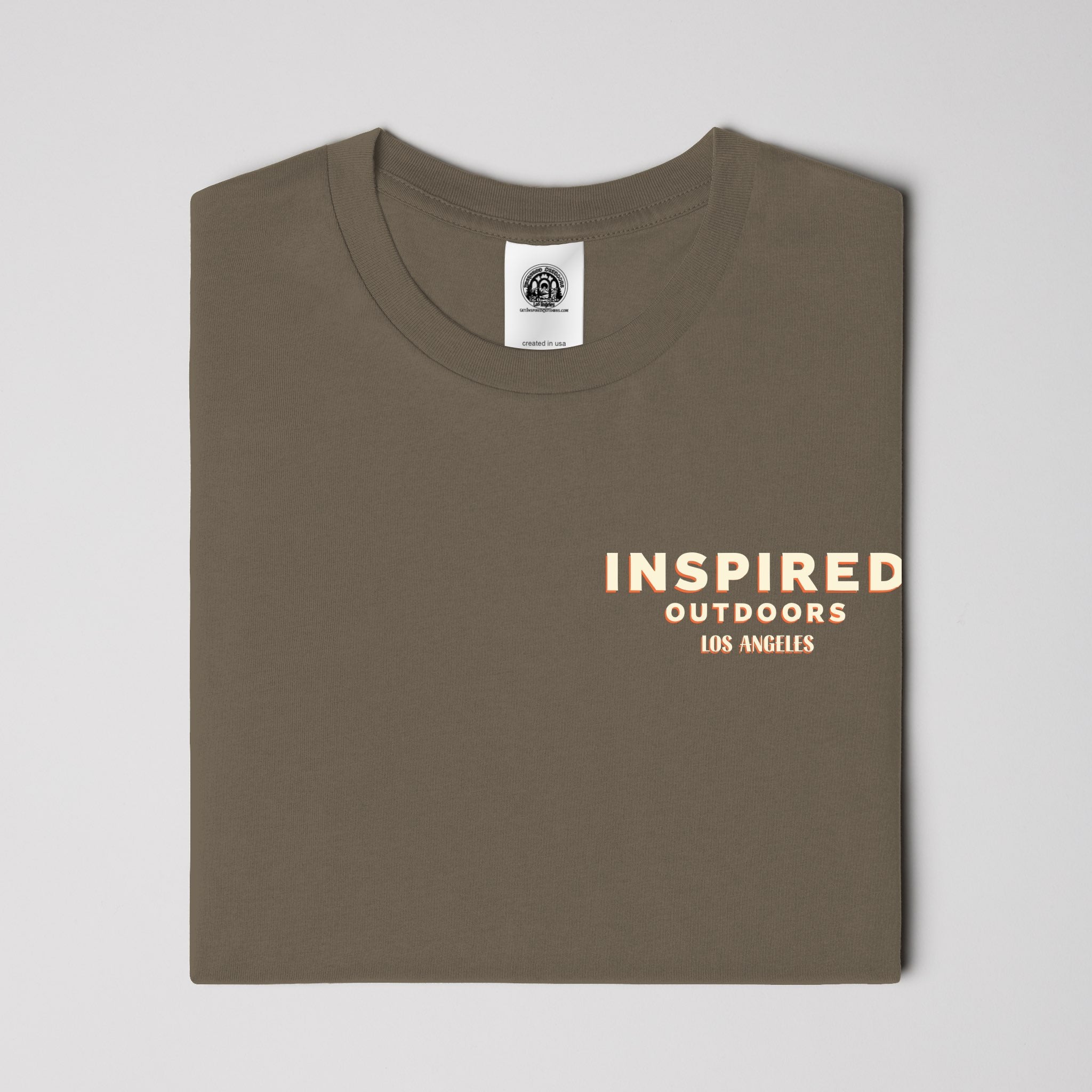 Righteous Ringtail • Front and Back • Cotton Tee • Made in USA • Ringspun Supima