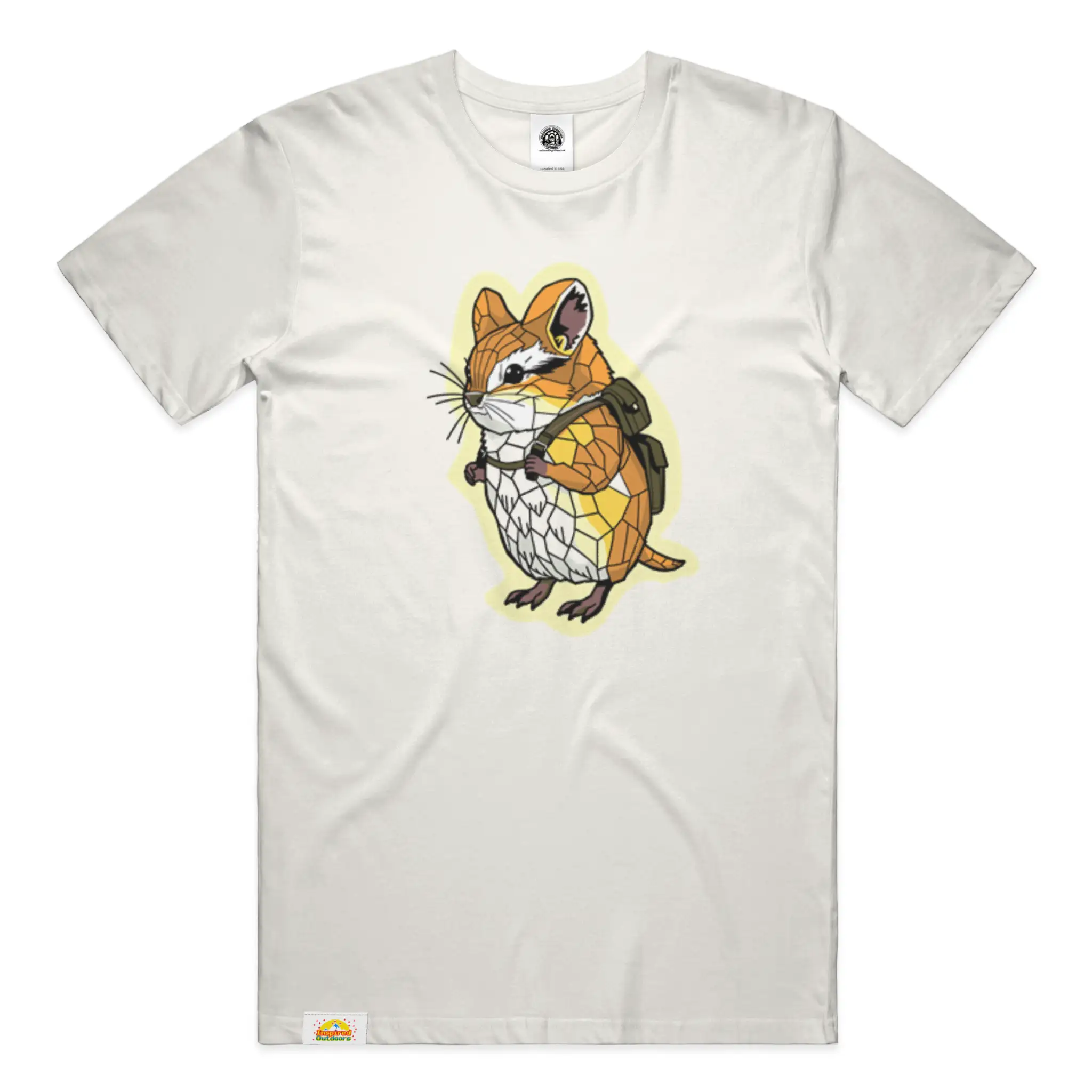 Poly Peter Pika • Cotton Tee • Special Edition • Made in USA • Printed Locally • Adventure-Ready Supima